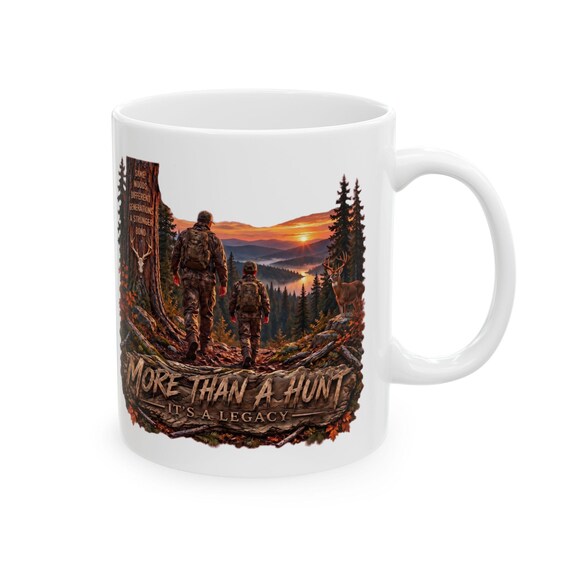 More Than A Hunt Legacy Mug father son hunting additional view 6