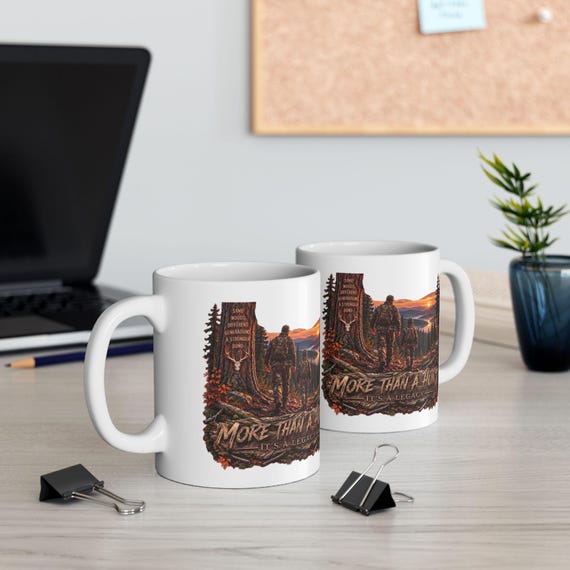 More Than A Hunt Legacy Mug father son hunting additional view 2
