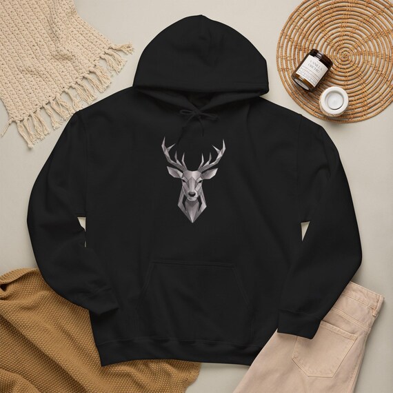 Geometric Whitetail Buck Hoodie additional view 10