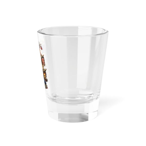 Patriotic American Eagle 250th Shot Glass, 4th of July Barware additional view 9
