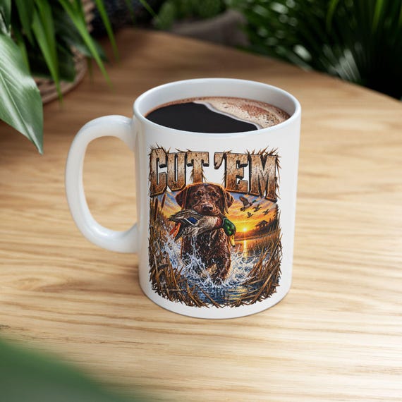 Cut Em Duck Hunting Mug additional view 7