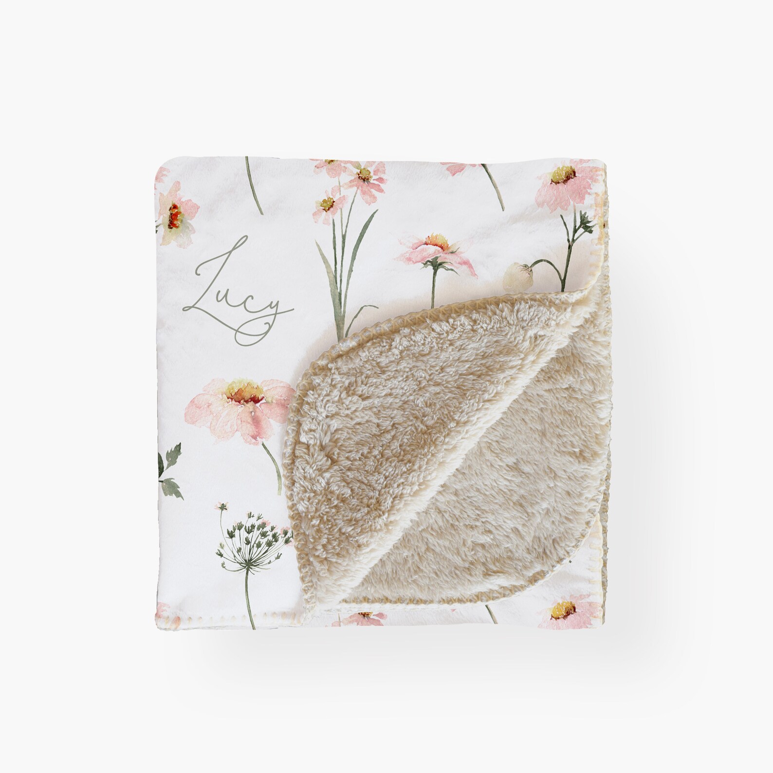 Personalized Pink Daisy Baby Bedding / Crib Sheet / Garden Etsy