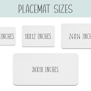 Personalized Simple Name Custom Dog Bowl Mat Choose Colors Font Customized Pet Placemat Cat Kitten Puppy Supplies Feeding Station Monogram image 9