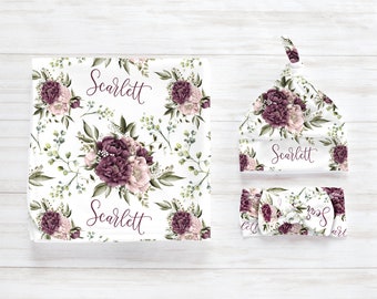 peony swaddle
