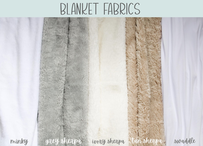 Plush Sherpa Backed Name Blanket, Gift for Toddler or Big Kid Blanket Personalized, Choose Your Colors Font, Matching Sibling Blankets Cozy image 10