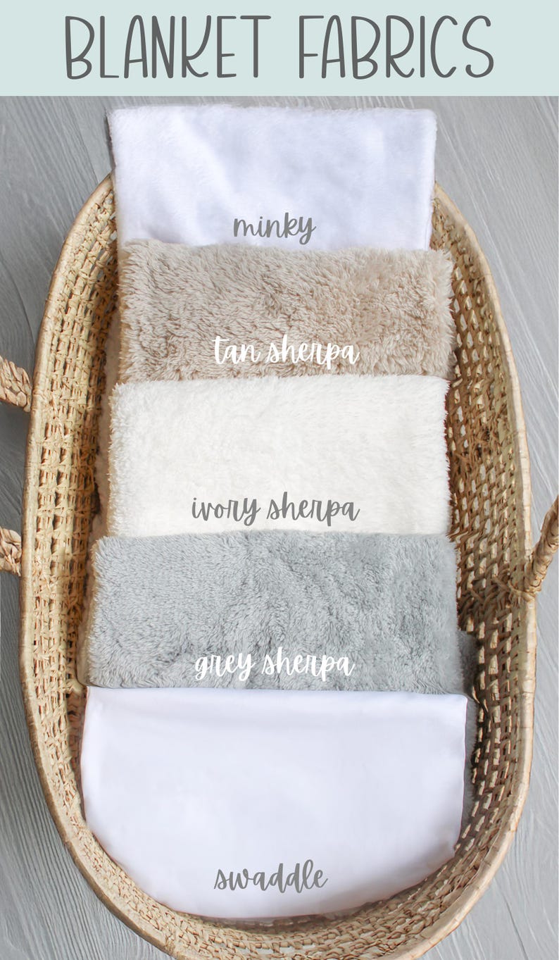 Fir Tree Personalized Blanket, Name Woodland Forest Nursery Set, Crib Sheet Changing Pad Cover, New Mom Baby Shower Gift image 9