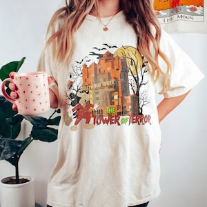 Vintage Micky der Turm des Schreckens Shirt, Hollywood Studio Halloween Shirt, Retro Mickey Halloween Shirt, Disneyworld Halloween Shirt