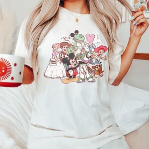 Disney Mickey Toy Story Shirt, Disneyland Shirt, Toy Story Land Shirt, Disneyworld Shirt, Disney Family Trip Shirt, Jessie and Bullseye Tee
