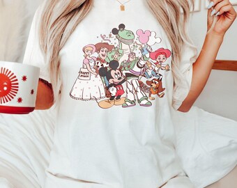 Camiseta de Disney Mickey Toy Story, camiseta de Disneyland, camiseta de Toy Story Land, camiseta de Disneyworld, camiseta de Disney Family Trip, camiseta de Jessie y Bullseye