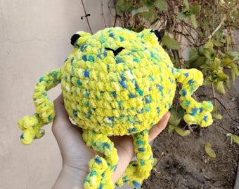 Crochet Frog - Big Frog Plush