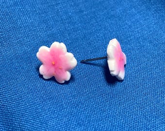 Cherry Blossom Stud Earrings
