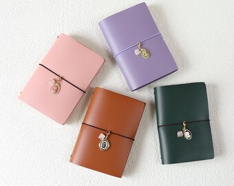 cameo A7 Faux Leather Refillable Journal Cover, Travel Notebook