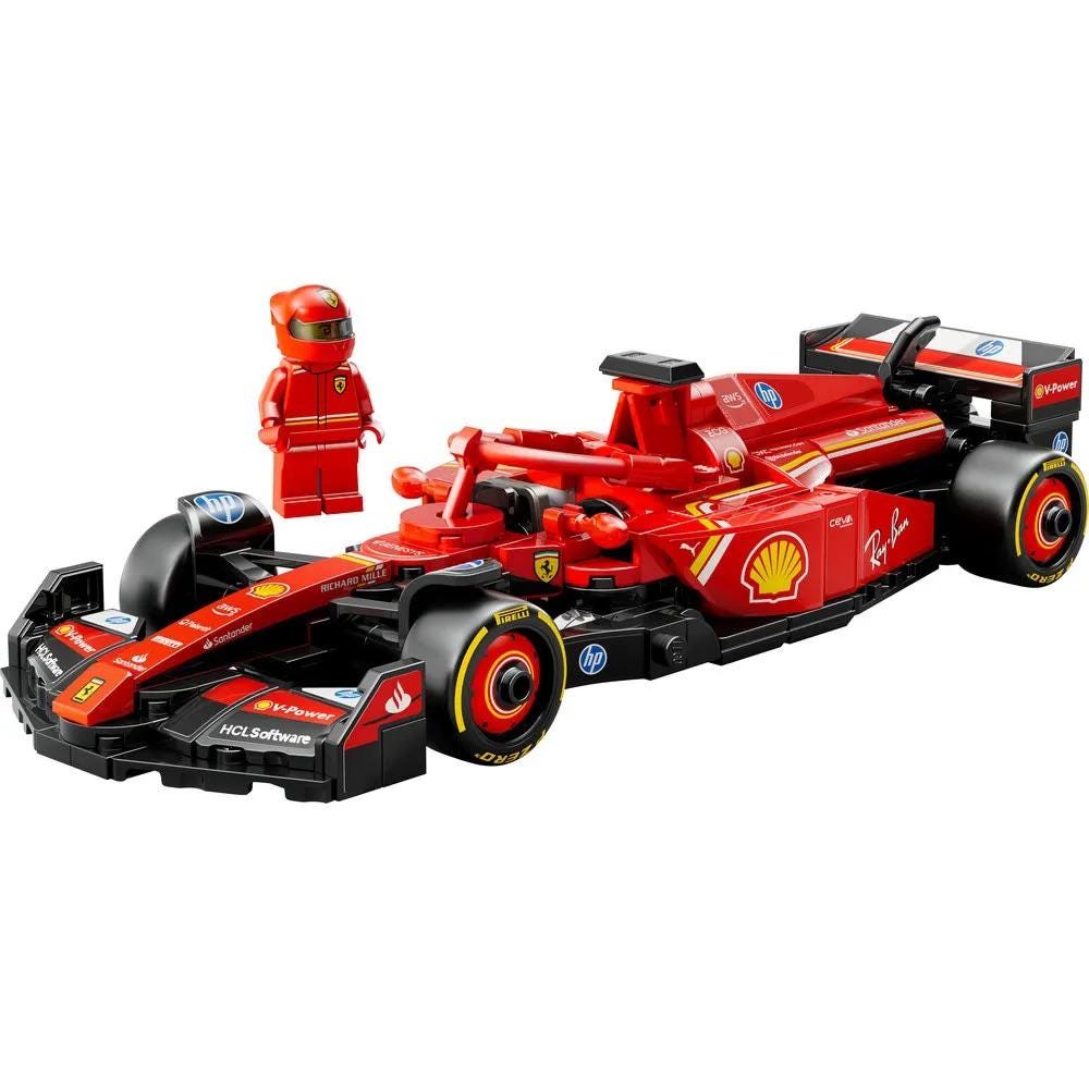 Scuderia Ferrari SF-24 LEGO® Speed Champion 77242 Sticker | Lewis