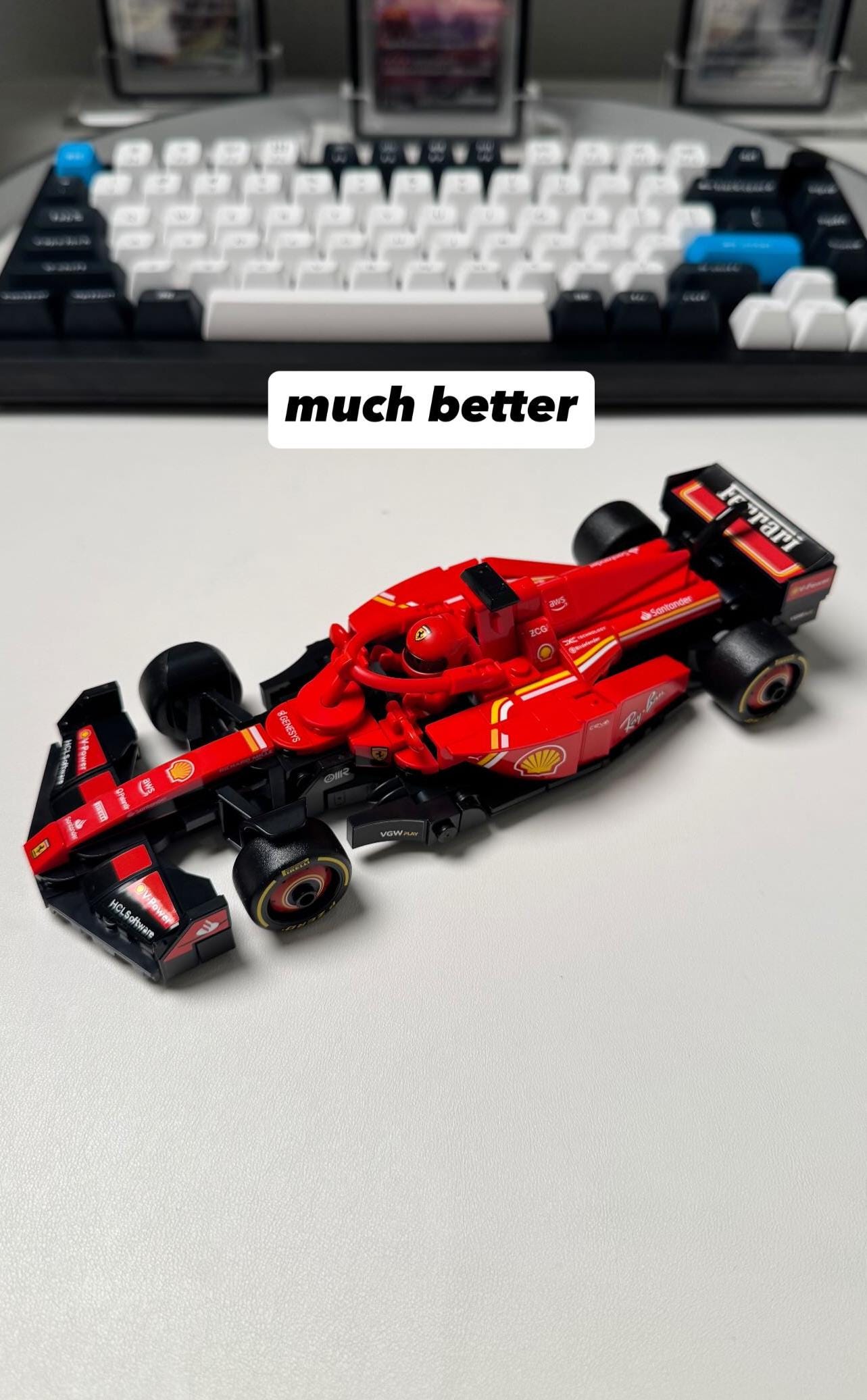 Scuderia Ferrari SF-24 LEGO® Speed Champion 77242 Sticker | Lewis