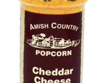 Amish Country Popcorn Seasoning Cheddar Cheese, White Cheddar, Ranch, Sour Cream