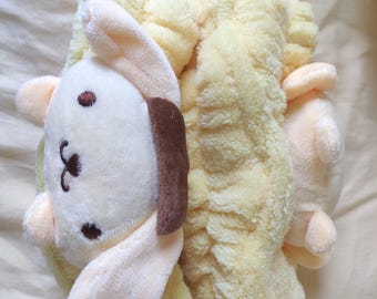 Empapadores de patines de hielo con forma de animal, de tela de felpa, para niños y adultos