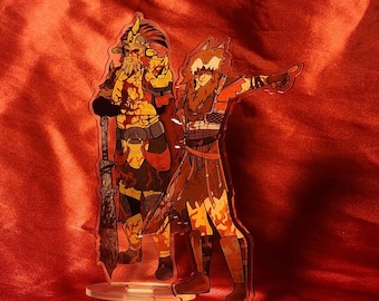 Legate Lanius & Vulpes Inculta Standees