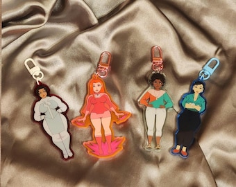 Invincible Women Keychains