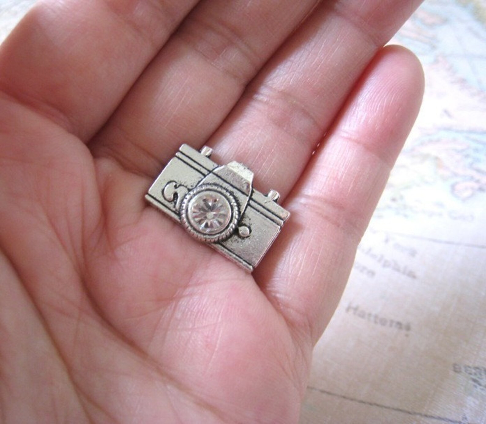 Camera Ring. Antique Silver Camera Ring. Adjustable Ring. Etsy UK