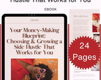 Side Hustle Ideas eBook | Digital Download for Making Money Online & From Home