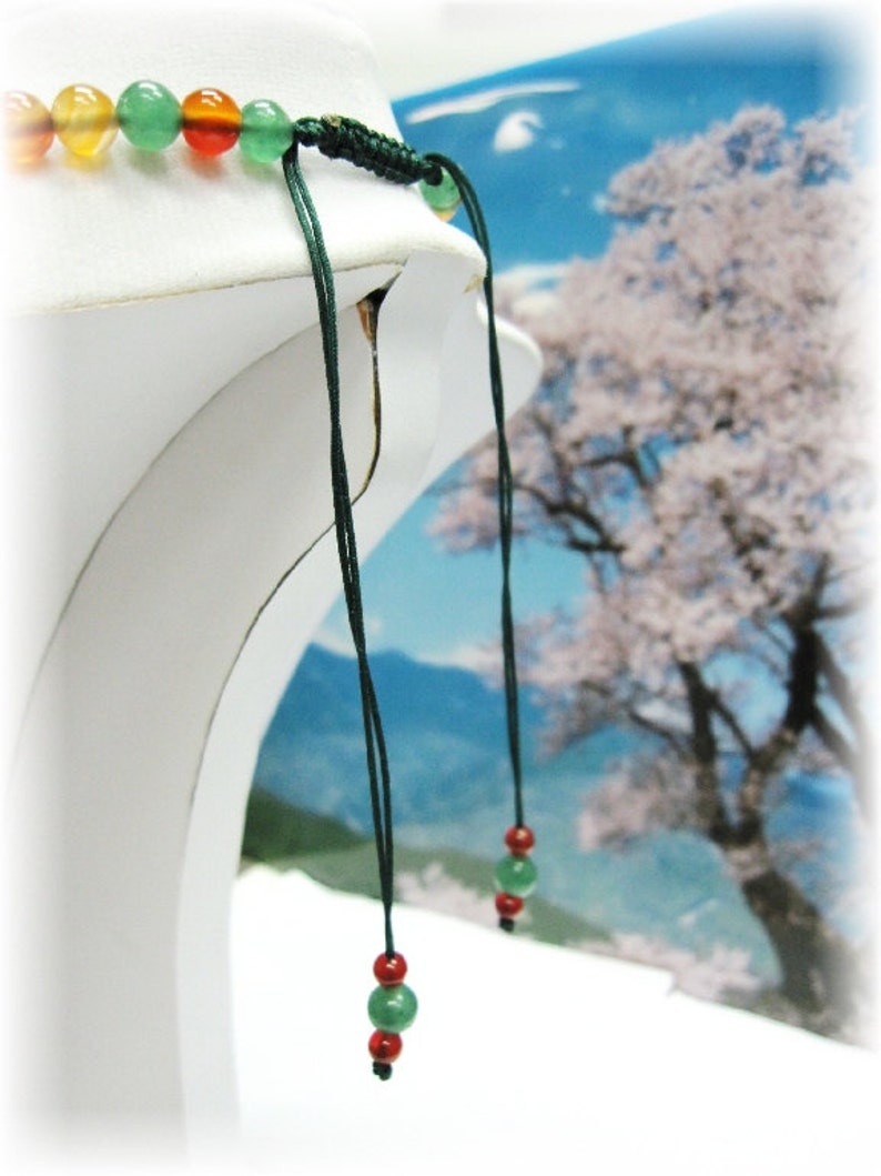 Green Agate Leaf Good Luck Necklace Etsy