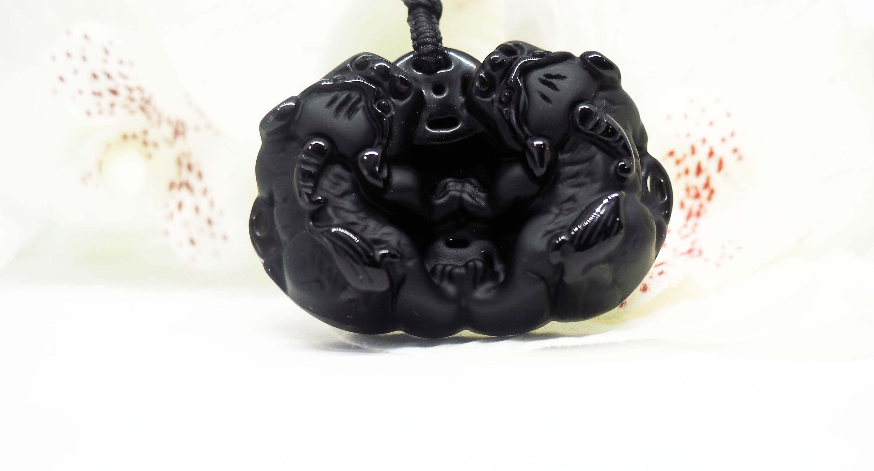 アクセサリー Hariqua / Obsidian pendulum necklace Hariqua / Obsidian pendulum necklace（Crystal Pendulum