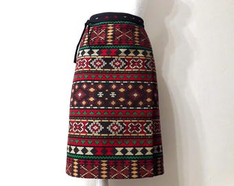 Falda étnica ucraniana plakhta, falda cruzada, traje folclórico tradicional, sastrería a medida