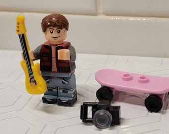 Minifigura de Marty McFly de Regreso al Futuro