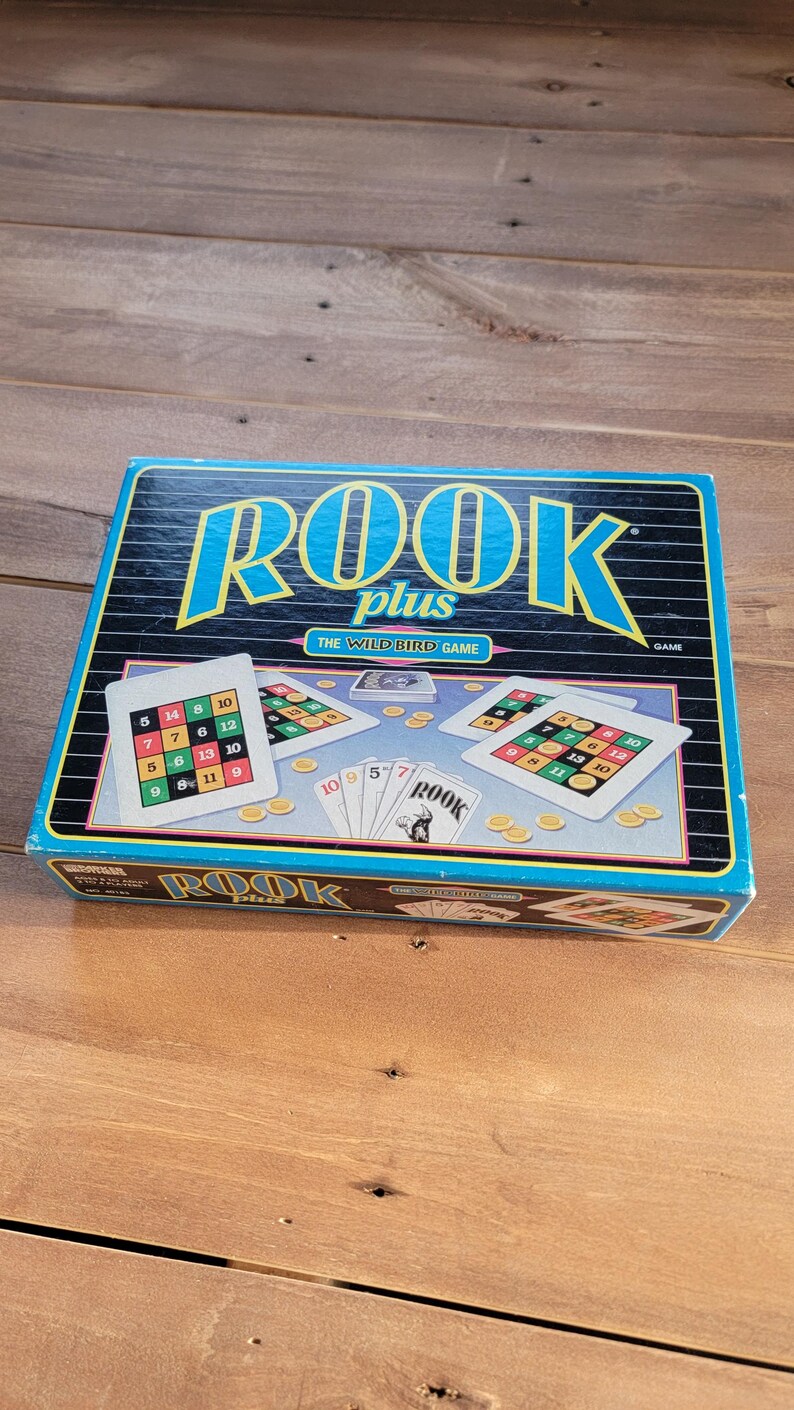 Rook Card Game, 1990s Rook Board Game, Rook Plus the Wild Bird Card ...
