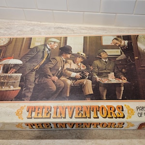 Vintage The Inventors Board Game --- Retro 1970s Parker Brothers Game of Crazy Inventions, Vintage Board Games, Family Fun Night