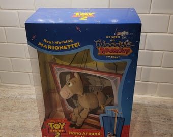 Vintage Toy Story 2 Bullseye, Toy Story Bullseye Puppet