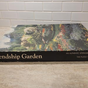 Vintage Springbok Jigsaw Puzzle, 500 Piece Springbok Friendship Garden Puzzle 1970s