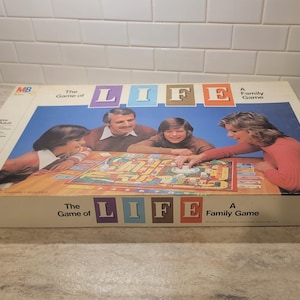 Vintage 1981 The Game of Life Board Game, Vintage Board Game, Tabletop Games, Game of Life, Vintage Board Games, Family Fun Night