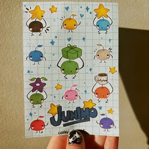 Stardew Valley - Junimo Sticker Sheet