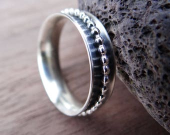 Spinner Ring in Sterling Silver
