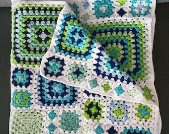 Crochet Granny square Blanket