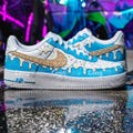Custom Hand-Painted Air Force 1 Ice Cream Sneakers product logo