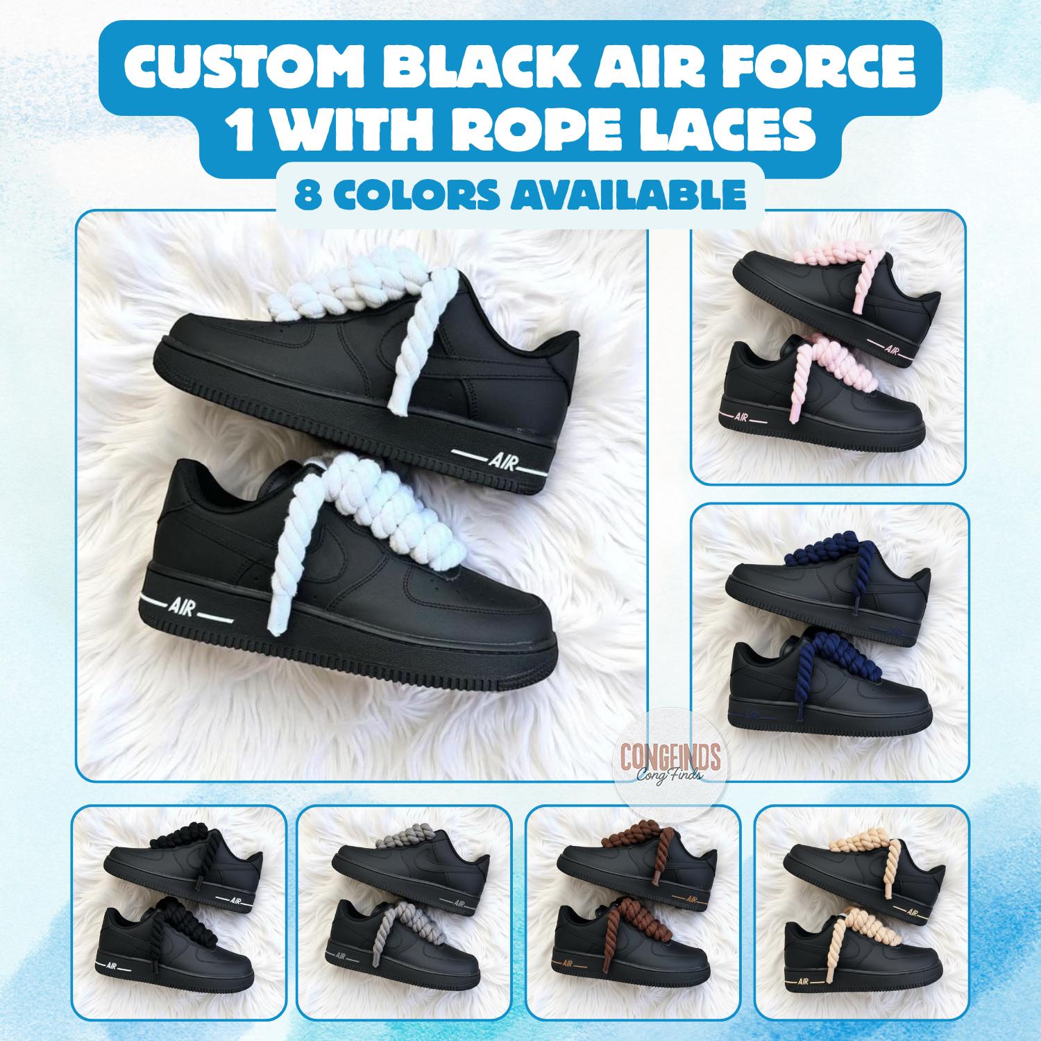 Nike air force 1 custom rope laces - Etsy 日本