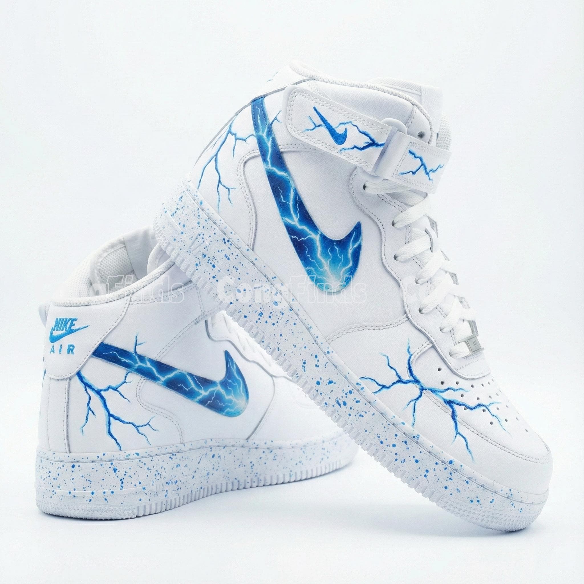 af1 lightning bolt swoosh