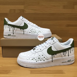 Air Force One - Personalisierte AF1 Low Tops - Splatter Schuhe, Streetwear Geschenk - Kostenloser Versand