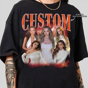 Retro Custom Your Own Bootleg Tee, Custom Bootleg Rap Tee, Graphic 90s Tshirt, Custom Bootleg, Custom Your Photo, Insert Your Desig