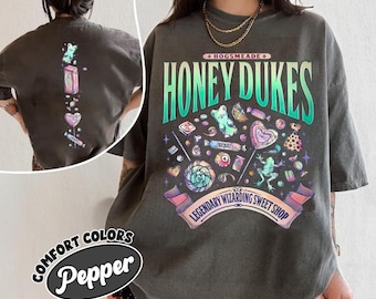 Honey Dukes Wizard PNG, Legendary Wizarding Sweet Shop,Wizarding World Trip PNG ,Magic Candy Shop PNG,Theme Park png, 2 Side Trip Tee