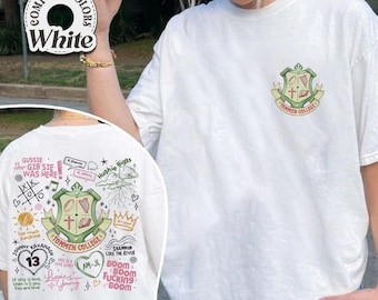 Boys of Tommen Two Sided PNG For Fan, Tommen College PNG, Kavanagh 13 Tee, Gift For Book Lover