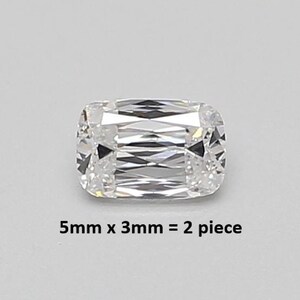 Ashoka Diamond 5x3mm: Lab Grown Ethical Loose Stone