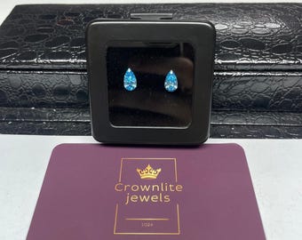 Pear Blue Diamond: 2ct VVS2 Lab Grown Diamond Loose IGI Certified Stone