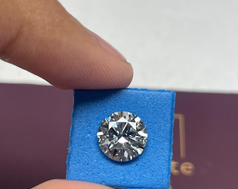 2.00 CT Round Lab Grown Diamond – Fancy Intense Blue VS1 IGI Certified