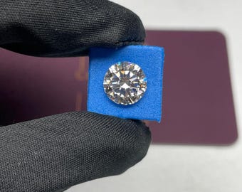Diamante di laboratorio taglio rotondo da 1,00–5,00 CT, colore D, certificato IGI VS2