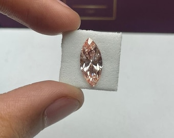 Marquise 2.00 CT Lab Grown Diamond – IGI Certified Fancy Vivid Pink VS1