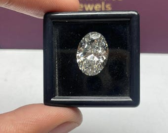 Oval 5.00 CT Lab Grown Diamond – IGI Certified E VS2 Engagement Diamond