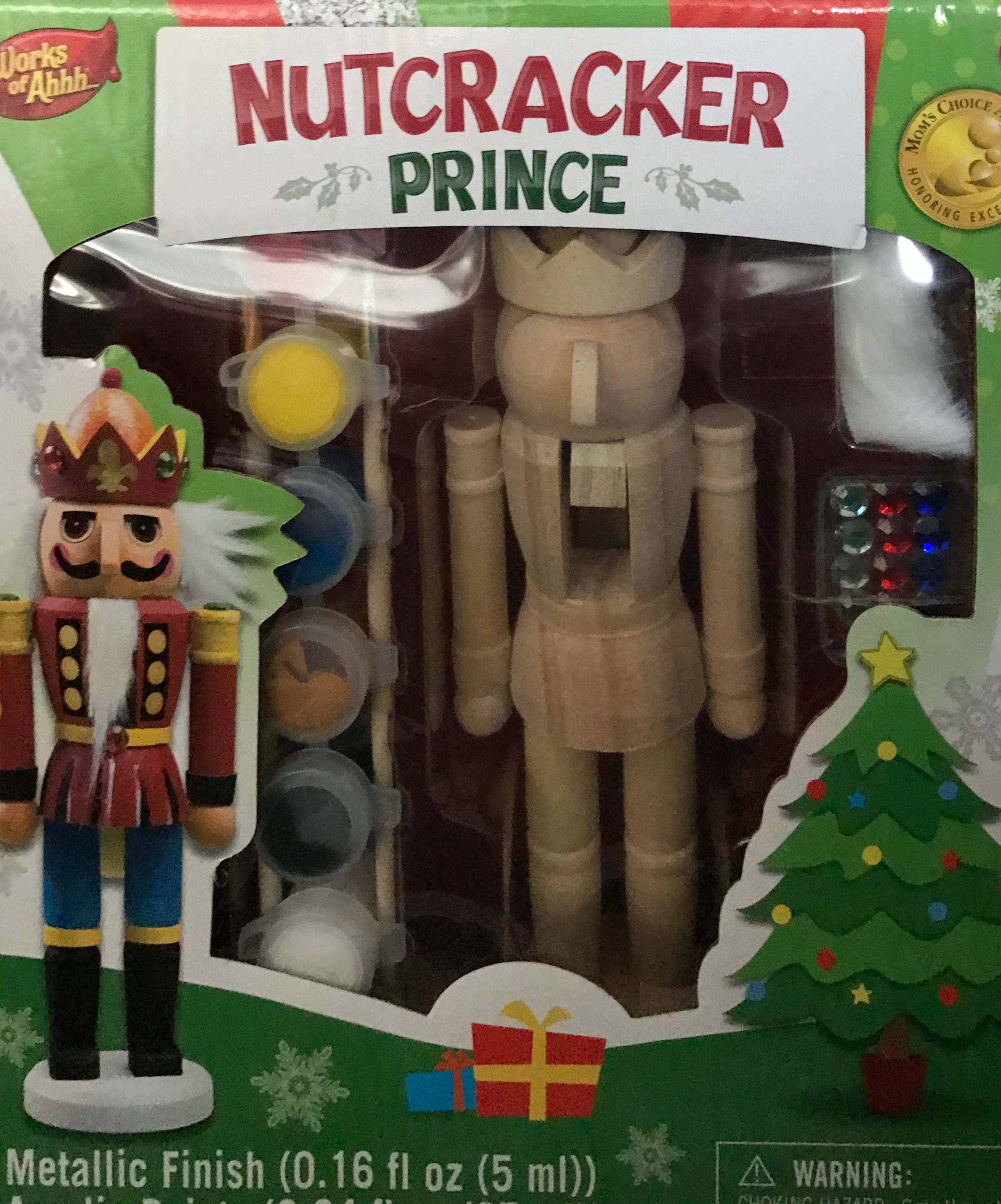NIB Paint Your Own Full Size Nutcracker Character From Works of